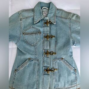 Antwerp Wimen’s Denim Jacket – Rare Find Sz M